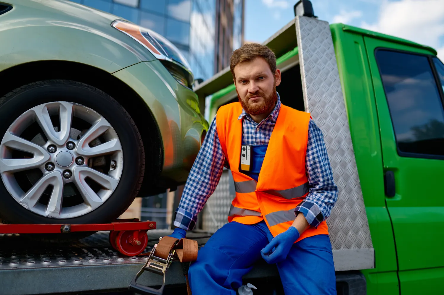 Ile waży auto laweta?
