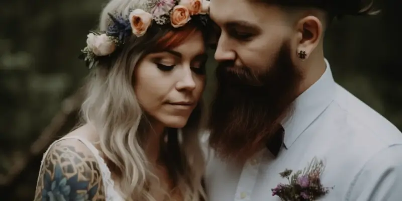 Suknie ślubne z geometrycznym motywem jako jeden z trendów