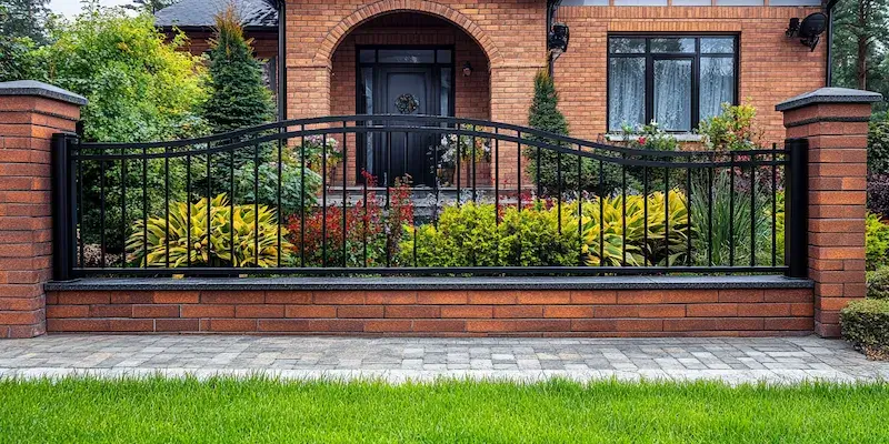 Gartenzaun aus Polen