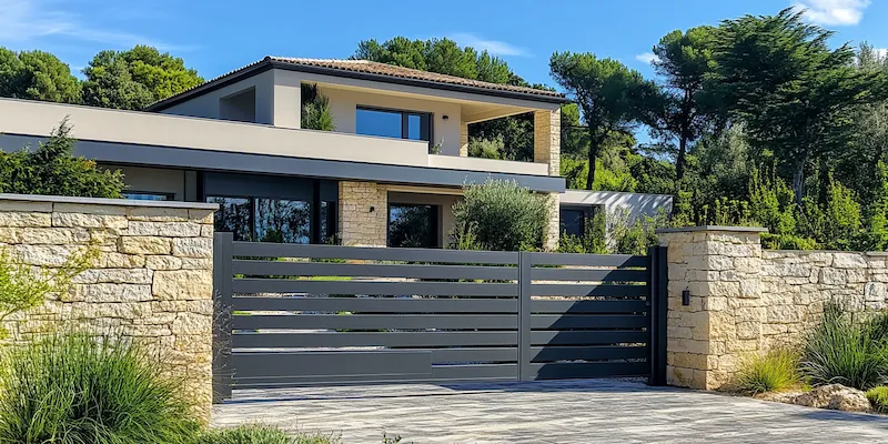 Metallzäune aus Polen mit montage