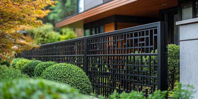 Gartenzaun aus Polen