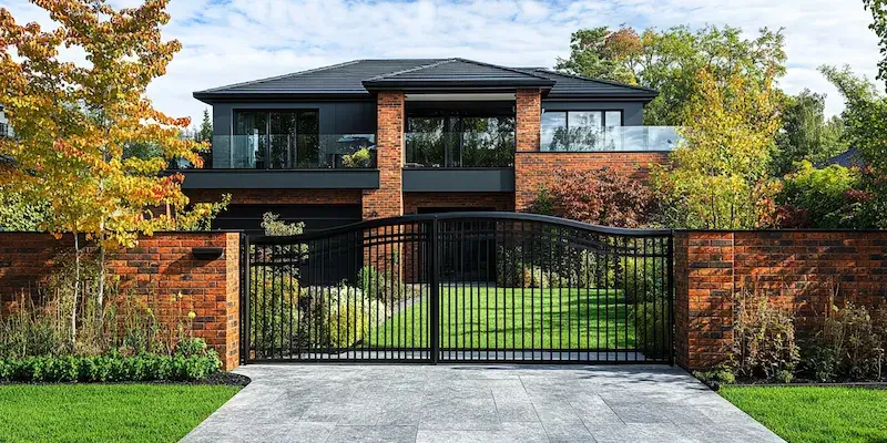 Gartenzaun Metall Polen